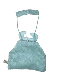 Bio Kindermuff Elch – Bio-Baumwollplüsch, Maiswatte, ca. 25 × 15 cm — Ansicht 3
