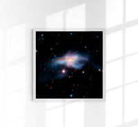 Pair of Colliding Galaxies Poster – NASA Fotografie Kunstdruck — Ansicht 1