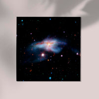Pair of Colliding Galaxies Poster – NASA Fotografie Kunstdruck — Ansicht 2