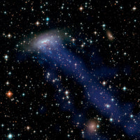 Galaxy by NASA Poster – Astronomie Kunstdruck — Ansicht 3