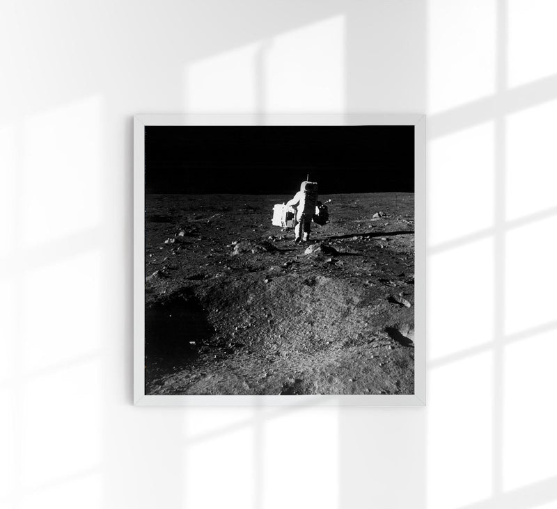 Astronaut Edwin E. Aldrin Poster – NASA Photography Hand Print Berlin — Patroa Studio