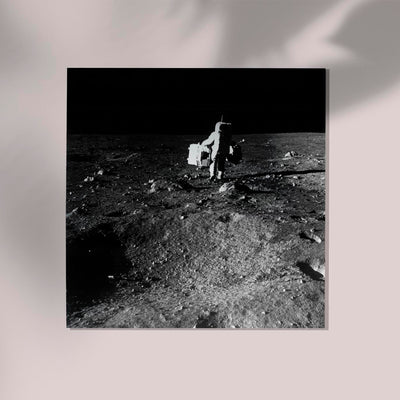 Astronaut Edwin E. Aldrin Poster – NASA Photography Hand Print Berlin
