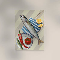 Fresh Fish Art Poster – Art Print Patroa Studio — Ansicht 3