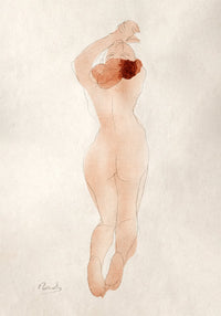 Cheri Poster by Auguste Rodin – Art Print Olive Wood — Ansicht 1