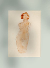 Extase by Rodin Art Poster – Kunstdruck Bleistiftzeichnung — Ansicht 1