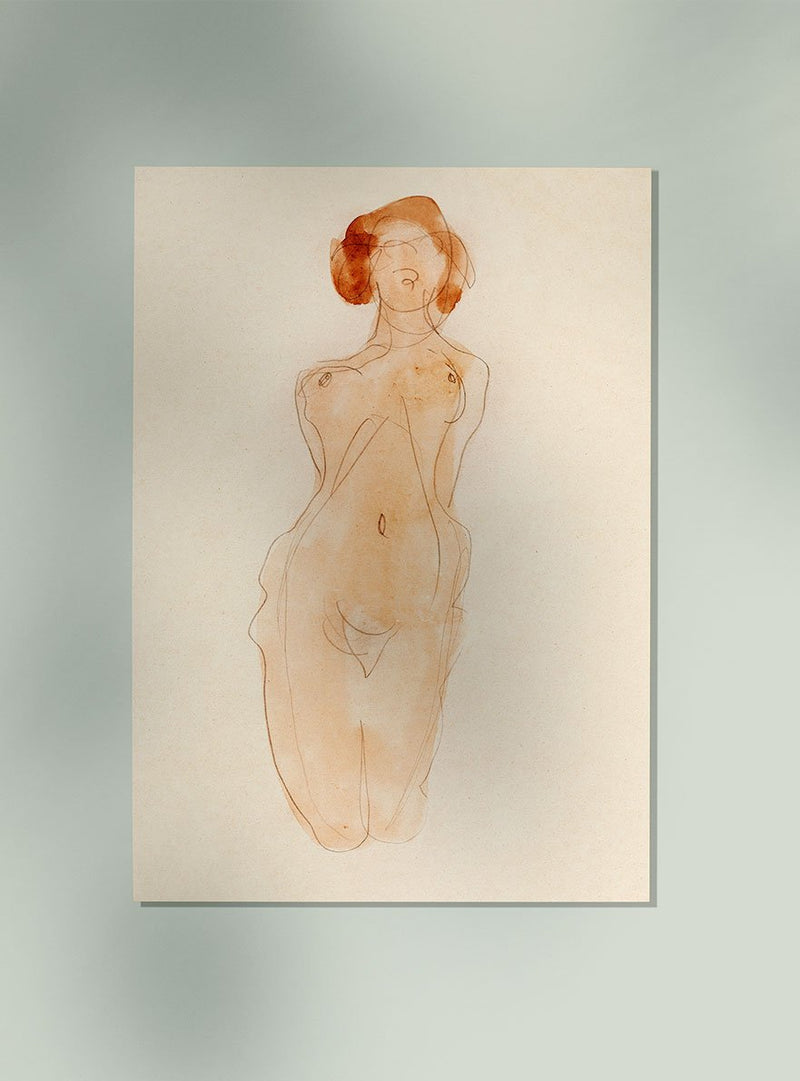 Extase by Rodin Art Poster – Kunstdruck Bleistiftzeichnung — Patroa Studio
