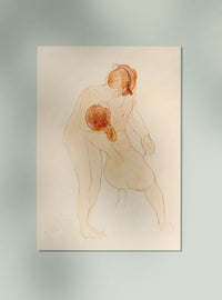 Naked Women Hugging by Rodin – Fine Art Print — Ansicht 1
