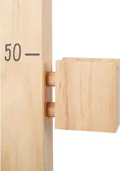 Bio Steckenpferde Spring-Set – Hindernisstangen | Holz | Verstellbar