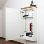 Telefonschrank Routerschrank LOLE HomeBase LP – Woodkopf Kabelmanagement