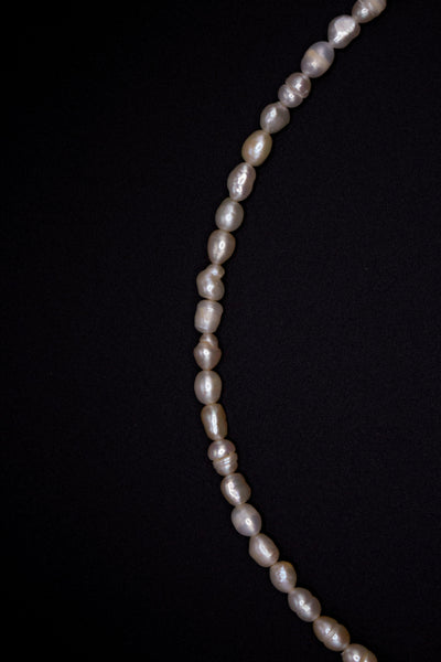 Nina Pearl Necklace - Freshwater Pearls Handmade Stainless Steel Clasp
