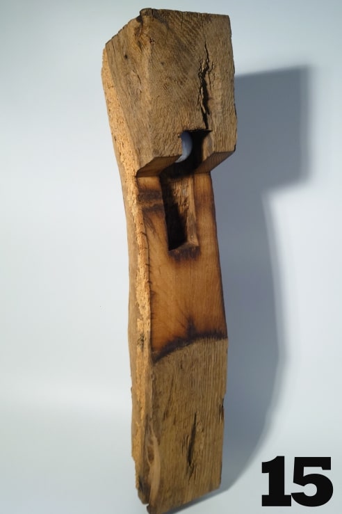 Nüri Path Light – Garden lamp handcrafted from reclaimed wood — Ansicht 19