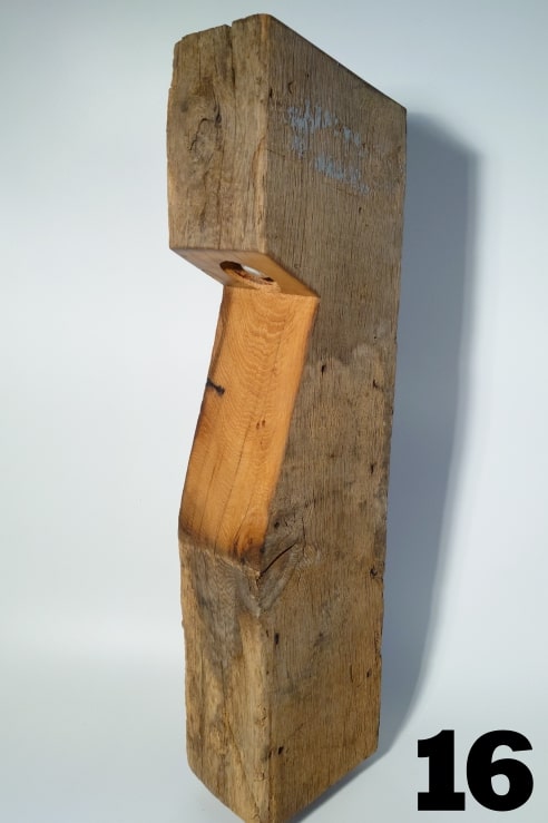 Nüri Path Light – Garden lamp handcrafted from reclaimed wood — Ansicht 20