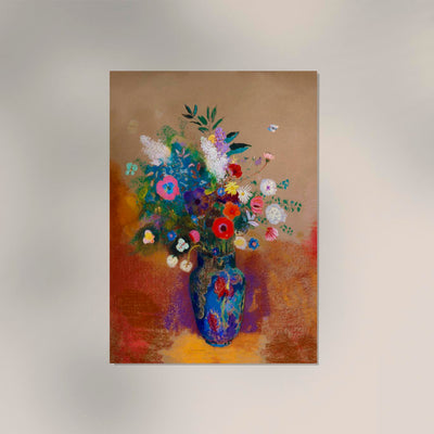 Bouquet of Flowers Painting by Odilon Redon – Art Print