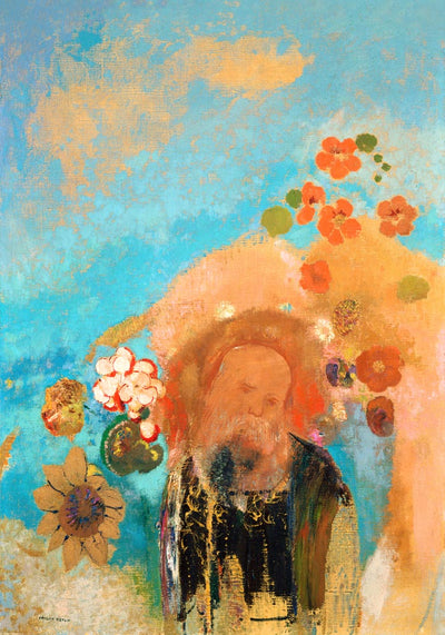 Evocation of Roussel Painting by Odilon Redon – Art Print