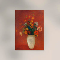 Bouquet in a Chinese Vase Painting by Odilon Redon – Art Print — Ansicht 2