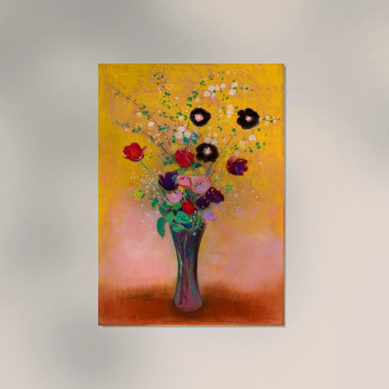 Vase of Flowers Painting nr 2 by Odilon Redon – Kunstdruck Berlin — Ansicht 2