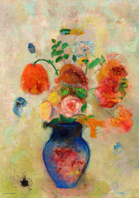 Large Vase with Flowers Painting von Odilon Redon – Kunstdruck — Ansicht 3