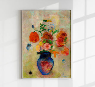 Large Vase with Flowers Painting von Odilon Redon – Kunstdruck