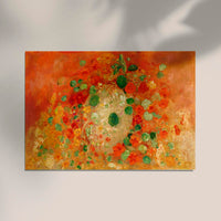 Nasturtiums Painting by Odilon Redon – Art Print Poster — Ansicht 2