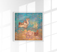 The Chariot of Apollo Painting by Odilon Redon – Kunstdruck — Ansicht 1