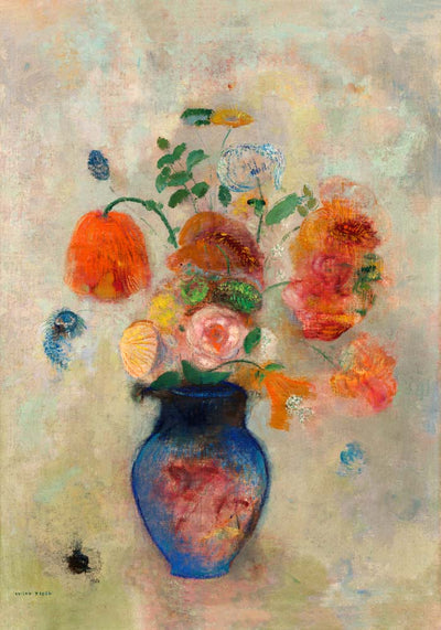 Large Vase with Flowers Odilon Redon Poster Fine Art Print