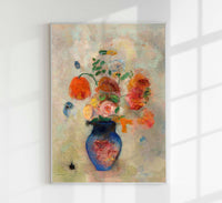 Large Vase with Flowers Odilon Redon Poster Fine Art Print — Ansicht 1