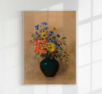 Wildflowers by Odilon Redon – Fine Art Print | Symbolistische Kunst — Ansicht 1