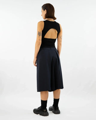 HAKAMA MIDNIGHT  |  Hosenrock mit japanischer Silhouette | 100 % Schurwolle | Made in Berlin