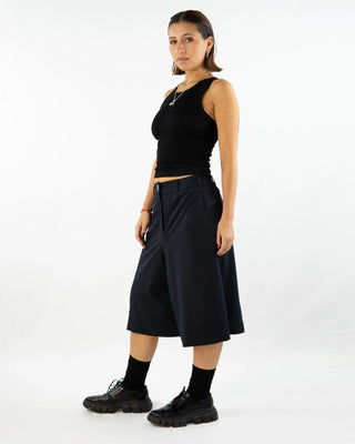 HAKAMA MIDNIGHT  |  Hosenrock mit japanischer Silhouette | 100 % Schurwolle | Made in Berlin
