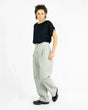 NEUTH Pleated Trousers Organic Cotton Flannel High Waist Made in Berlin