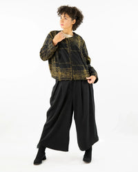 GOLDA Crop Jacket – Minimalist transitional jacket made from deadstock, Made in Berlin — Ansicht 1