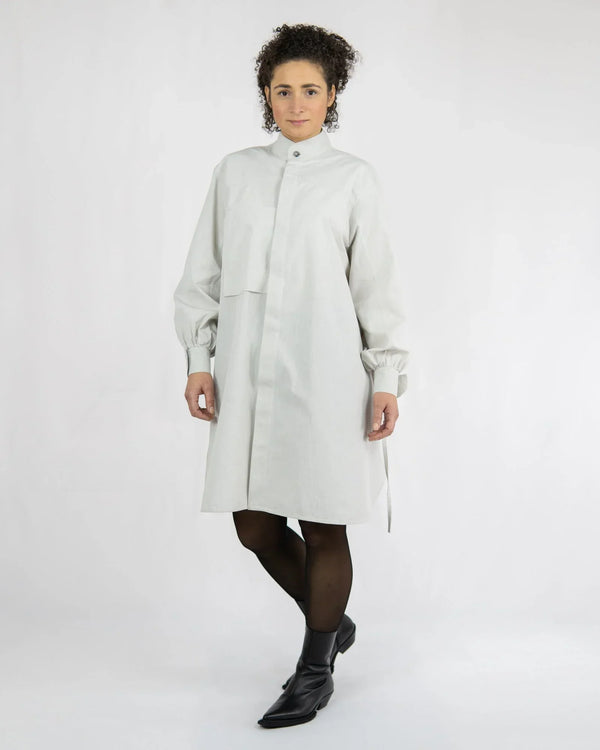 NOBUO Light Shirt Blouse – Organic Chambray, Handmade Berlin