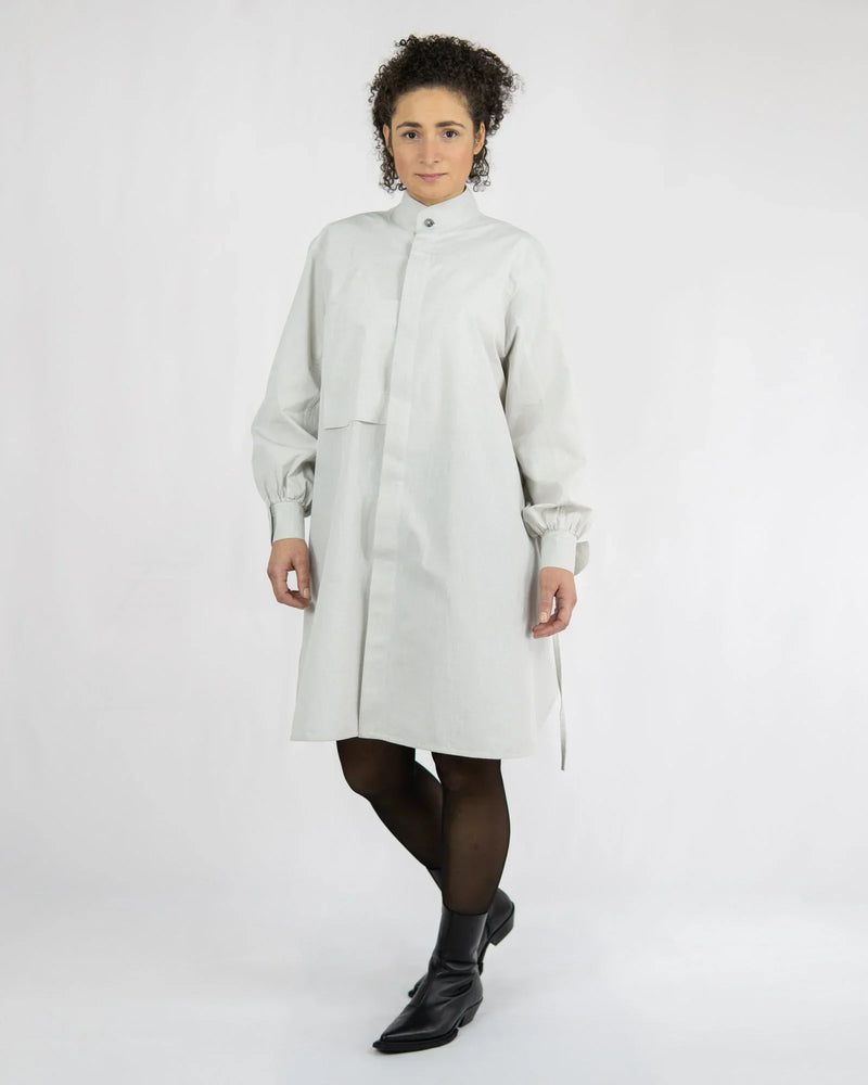 NOBUO Light Shirt Blouse – Organic Chambray, Handmade Berlin — Ansicht 2