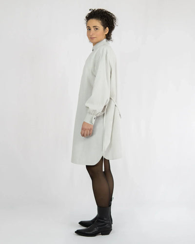 NOBUO Light Shirt Blouse – Organic Chambray, Handmade Berlin