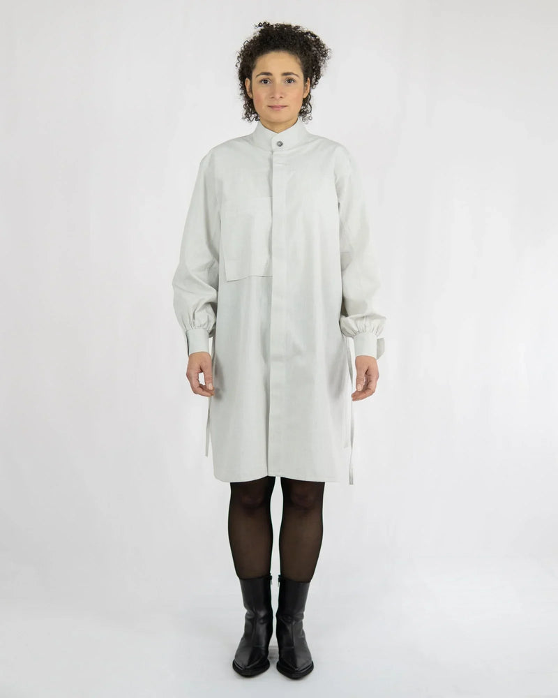 NOBUO Light Shirt Blouse – Organic Chambray, Handmade Berlin — KEIJN