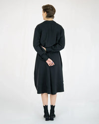 VASYA Tencel Twill Shirt Dress – concealed button placket, Made in Berlin — Ansicht 5