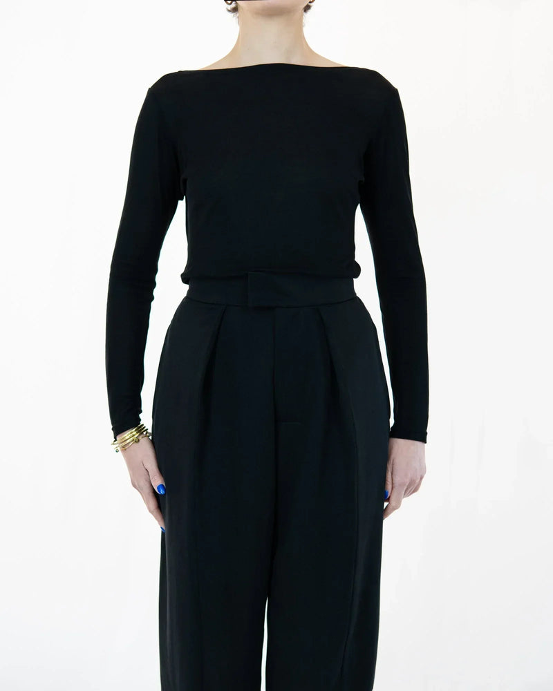 AdoTAEK Ankle-Length Trousers with Seam Details 100% Tencel — Ansicht 5