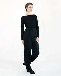 AdoTAEK Ankle-Length Trousers with Seam Details 100% Tencel — Ansicht 3