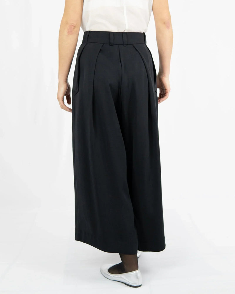 SMOOTH PANTS Culottes Tencel™ Minimalist design — Ansicht 9