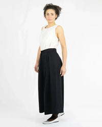 SMOOTH PANTS Culottes Tencel™ Minimalist design — Ansicht 3