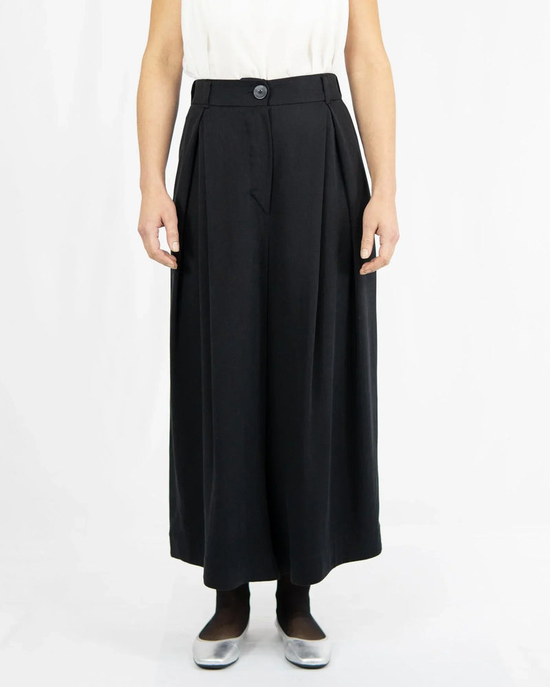 SMOOTH PANTS Culottes Tencel™ Minimalist design — Ansicht 6