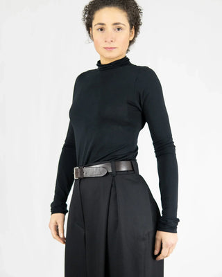 SMART, lange Bundfaltenhose aus Lyocell-Twill | Circular Fabric Standard | Made in Berlin