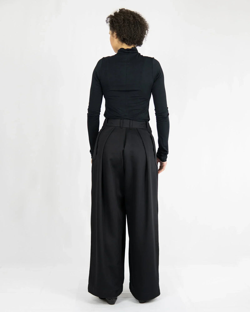 SMART Lyocell Twill Pleated Trousers | Handmade Berlin — Ansicht 6