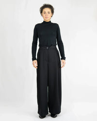 SMART Lyocell Twill Pleated Trousers | Handmade Berlin — Ansicht 2