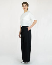 SMART pleated trousers in lyocell twill | High-waisted | Made in Berlin — Ansicht 4
