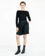 ANTILI Bermuda high-waisted jacquard cotton viscose Berlin