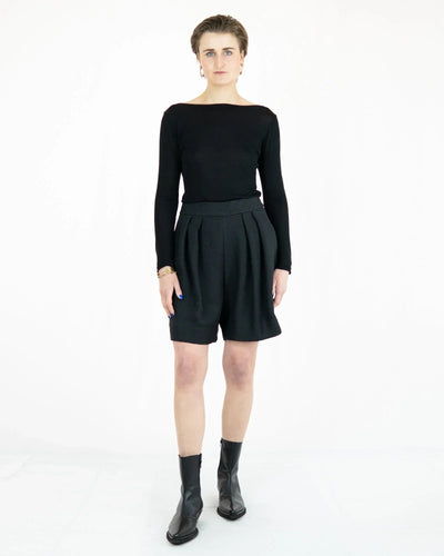 ANTILI Bermuda high-waisted jacquard cotton viscose Berlin