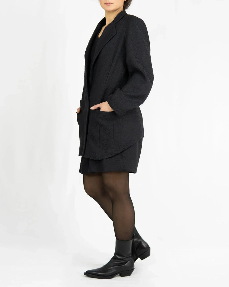 ANTILI Oversized Jacquard Blazer – Circular Fabric Standard, Made in Berlin — Ansicht 5