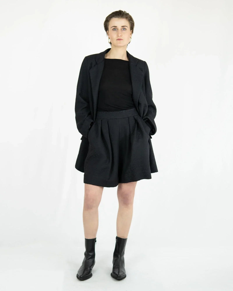 ANTILI Oversized Jacquard Blazer – Circular Fabric Standard, Made in Berlin — KEIJN