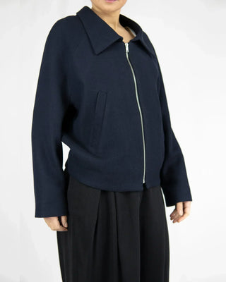 GORI, short jacket with raglan sleeves | Wool-modal blend | Made in Berlin